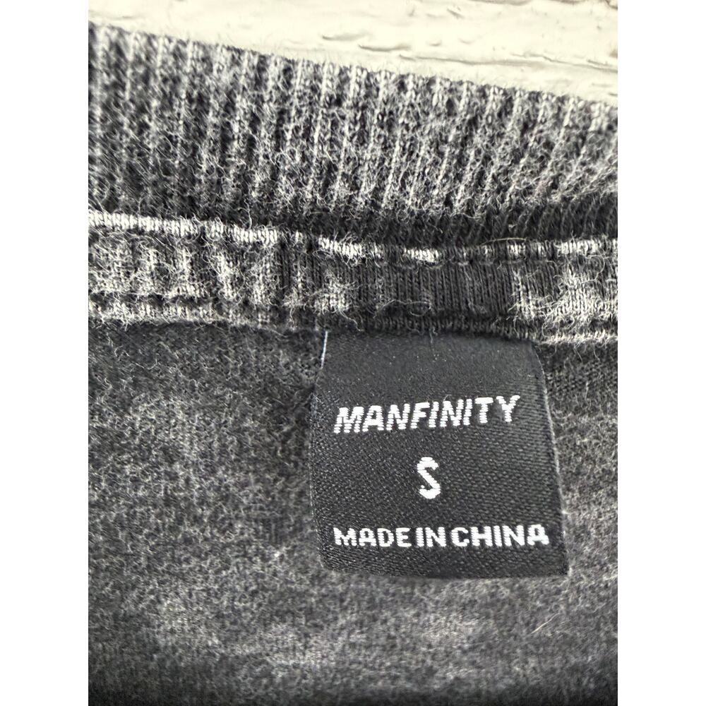 Manfinity Graphic Cross Washed Black T-Shirt Size Small - Picture 4 of 6